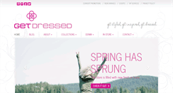 Desktop Screenshot of getdressed.ca